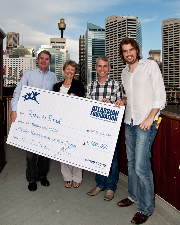 $25K … No, $100K… No, One Million Dollars to Charity by Atlassian