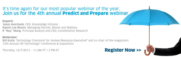 Vendor Event: Workday Predict And Prepare 2011