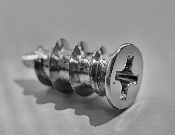 The screw that screws the customer